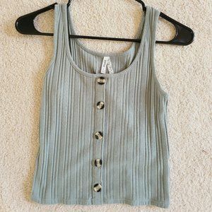 Dark Emerald Green Tank Top